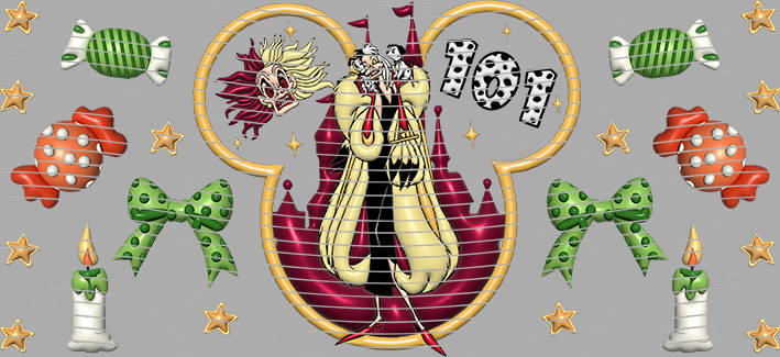 16oz Disney style-D-766